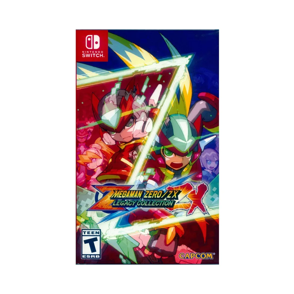 Nintendo 任天堂】NS Switch 洛克人ZERO / ZX 傳奇合輯中英日文美版