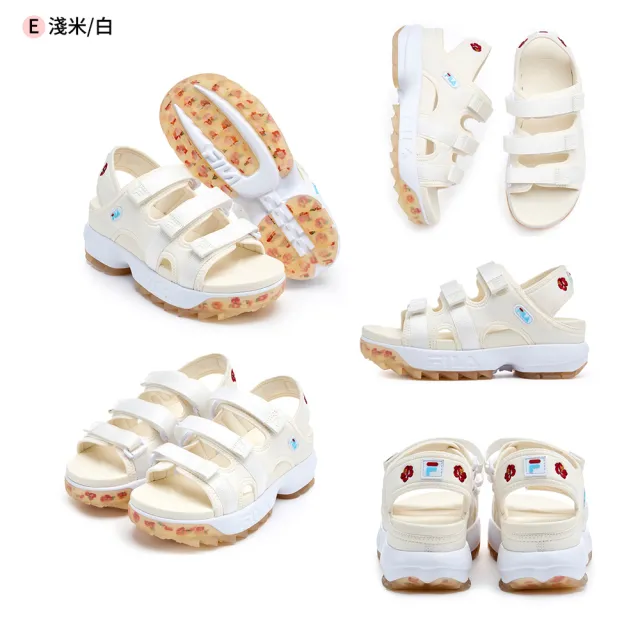 【FILA】#韓韶禧代言款 女鞋 中性鞋 涼鞋 拖鞋 休閒鞋 瑪莉珍鞋 健走鞋 芭蕾鞋-任選