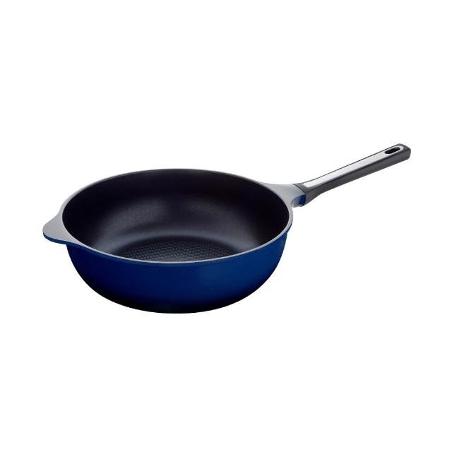 【Arnest】Bellfina鑽石極輕化平底深型不沾炒鍋-28cm(多款選/瓦斯爐及IH可用款)