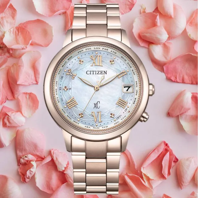 【CITIZEN 星辰】Hebe廣告款 花嫁 台灣限定 手錶 女錶 父親節 情人節 生日 送禮 推薦 禮物 CB1135-52D