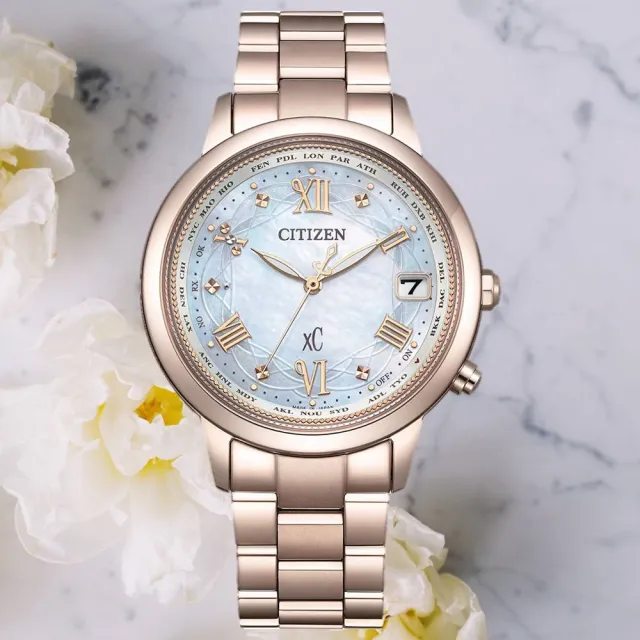 【CITIZEN 星辰】Hebe廣告款 花嫁 台灣限定 手錶 女錶 父親節 情人節 生日 送禮 推薦 禮物 CB1135-52D