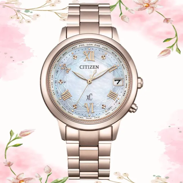 【CITIZEN 星辰】Hebe廣告款 花嫁 台灣限定 手錶 女錶 父親節 情人節 生日 送禮 推薦 禮物 CB1135-52D