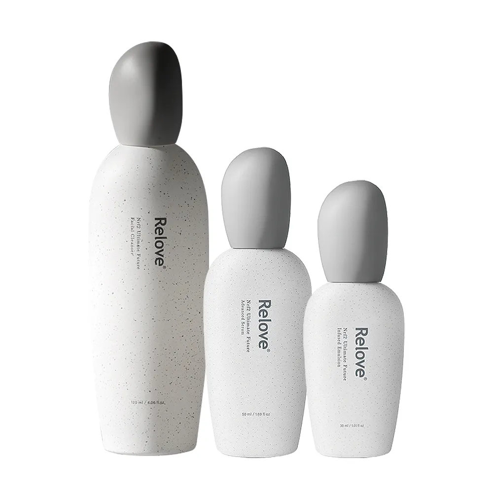 【Relove官方直營】全酵肌泌外泌體保水彈嫩養護3件組(嫩皮水120ml+小玻泌50ml+玻色因乳30ml)