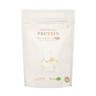 【Gelovery 愷達生醫】極致多元優蛋白(1kg/袋;蛋白質31g 8種來源 100億益生菌 膳食纖維8.9g)