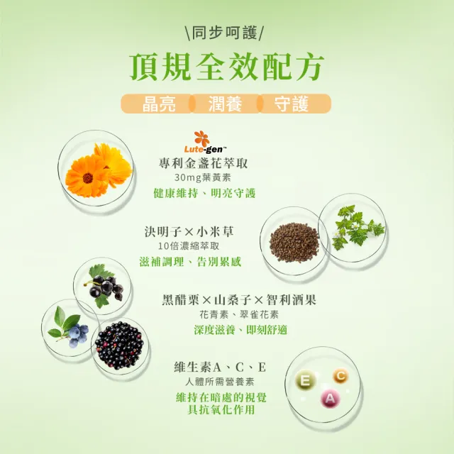 【BHK’s】專利晶澈葉黃素EX 素食膠囊 3盒(60粒/盒)