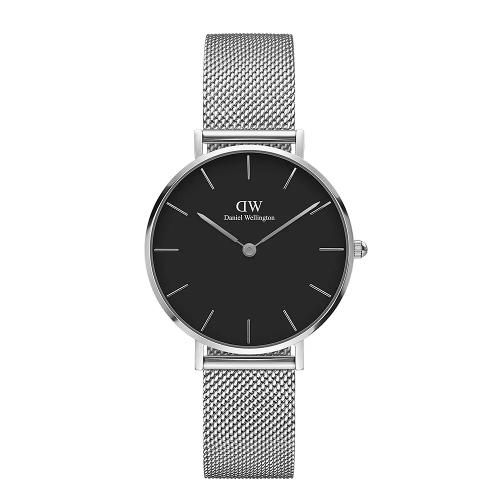 【Daniel Wellington】DW 手錶 Petite 32mm米蘭金屬錶(三色 DW00100162)