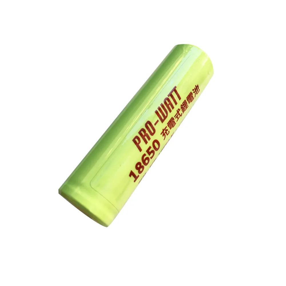 【PRO-WATT】充電式鋰電池 ICR-18650K(台灣製造)