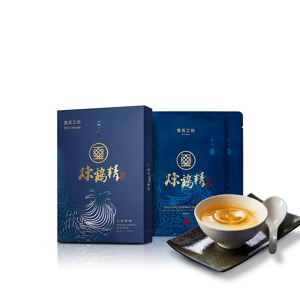 【Dr.Douxi 朵璽】璽氏工坊 煉雞精60ml 常溫2入-盒裝(滴雞精)