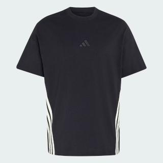【adidas 愛迪達】M Ak 3s Tee Lo 男 T恤 運動上衣 休閒短袖 純棉 黑(KF2428)
