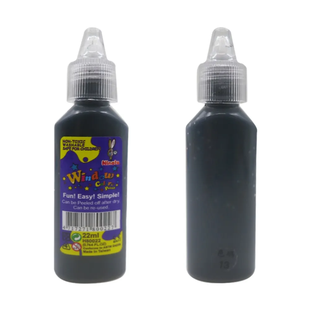 【愛玩色創意館】愛玩色 兒童無毒彩繪玻璃貼- 彩膠筆 22 ML - 色號 26 單支(台灣製)
