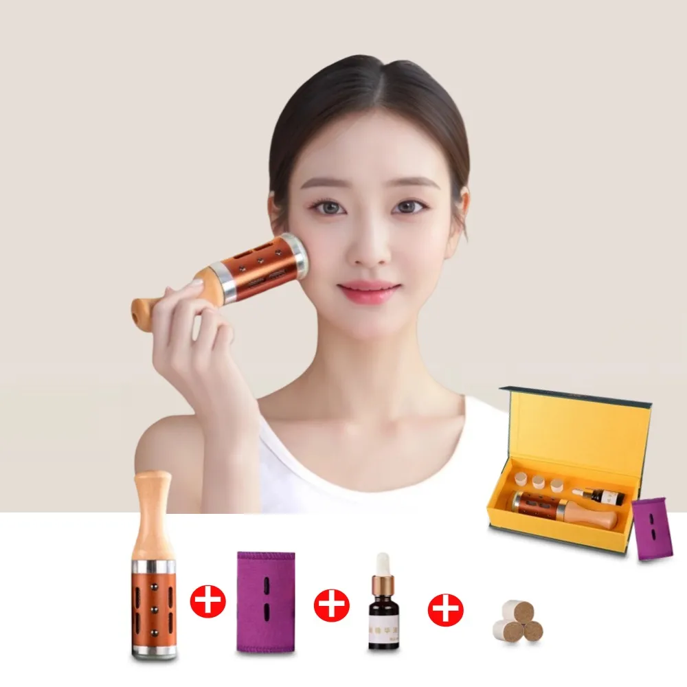 【YAOCHEN 瑤辰】玉石多功能艾灸棒(溫灸棒 艾灸儀 艾柱 交換禮物)