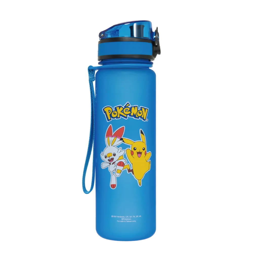 【IMPACT 怡寶】寶可夢彈蓋Tritan水壺/水杯/水瓶（500ML）附提繩-藍色 IMPKMB02RB