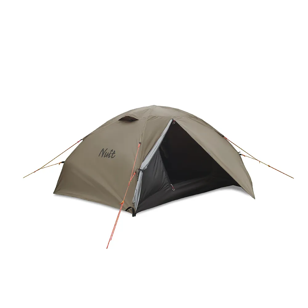【NUIT 努特】土曜日 鋁合金雙人帳 210x140xH110cm 兩人帳棚 2人帳蓬 輕量帳 單人機車露營 野營(NTG110SD)