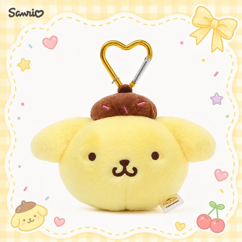 【SANRIO 三麗鷗】正版授權夏日冰淇淋系列布丁狗帕恰狗美樂蒂大耳狗酷洛米玩偶包包吊飾鑰匙圈女兒女友禮物