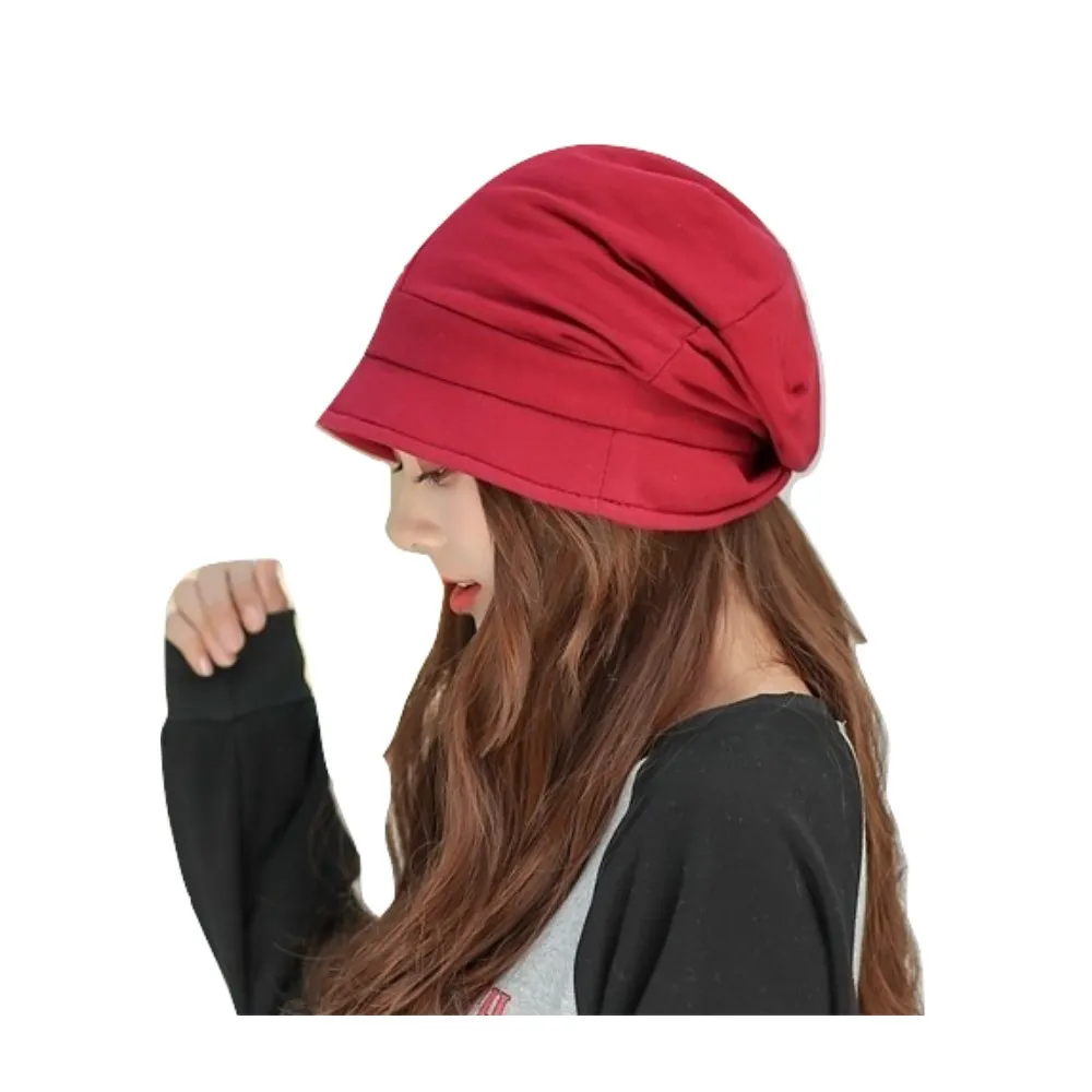 【MGSHOP】韓版百搭小顏堆堆八角帽(5色)