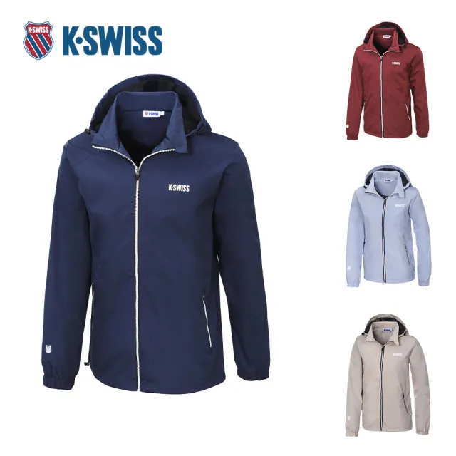 【K-SWISS】可拆式連帽外套 男外套 女外套 防風防潑水外套 修身剪裁 多色(1014672/1914672)