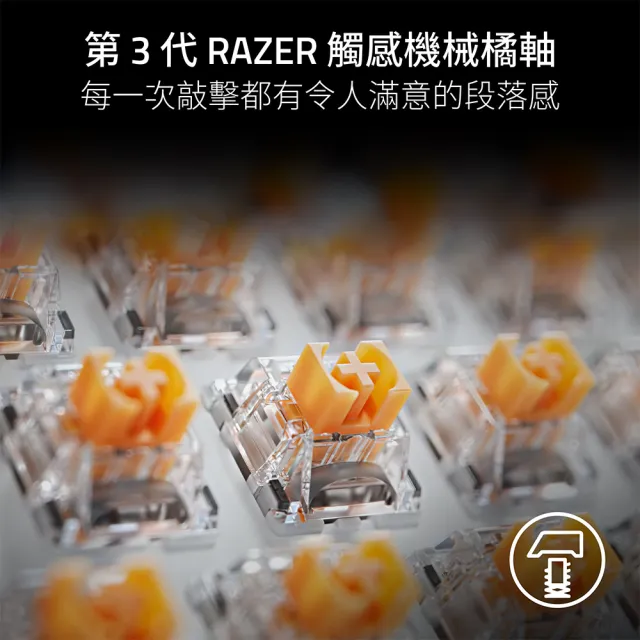 【Razer 雷蛇】Reclusa X Mini 65% (機械橘軸/英文)