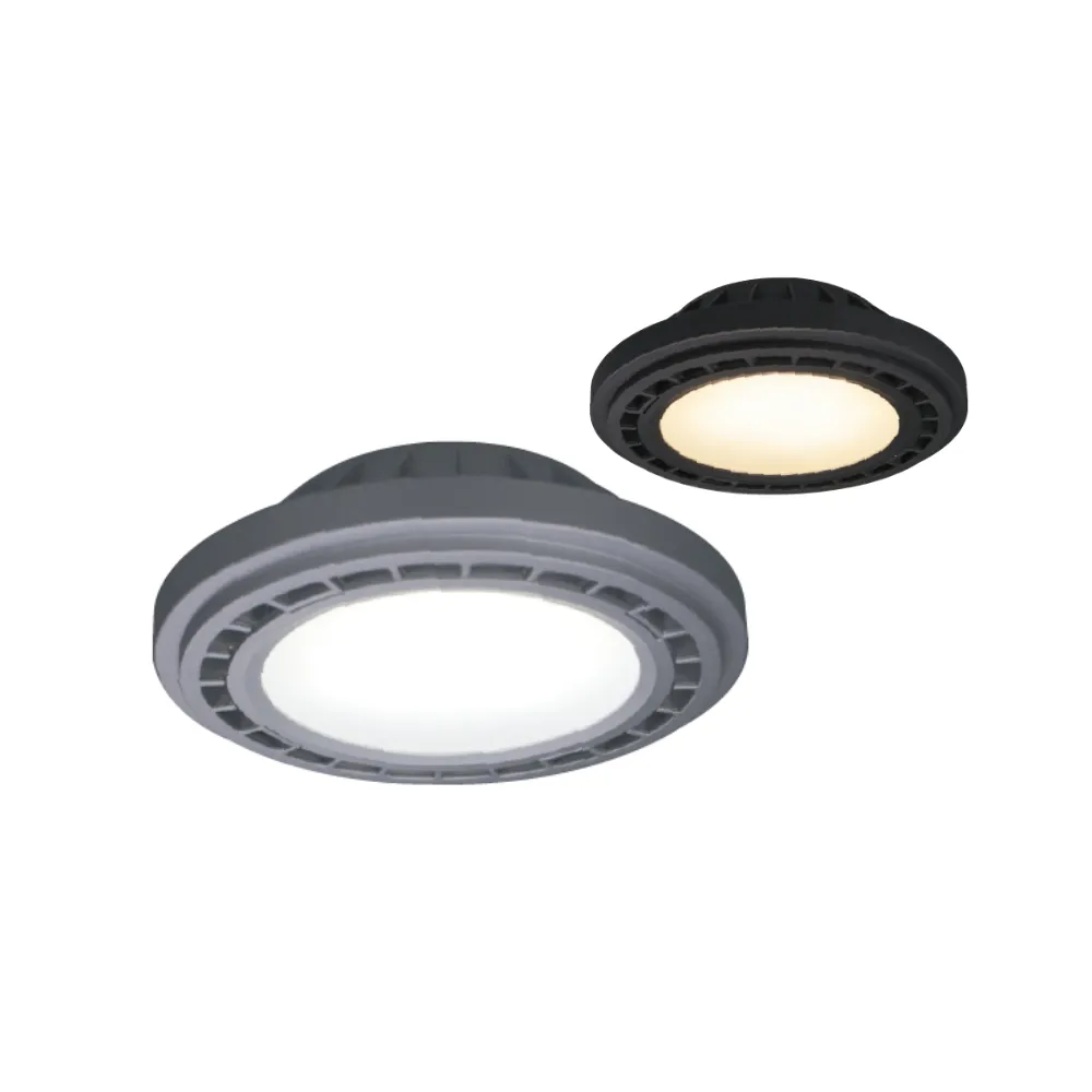 【DanceLight 舞光】LED 14W 140度AR111廣角基礎光源模組 投射燈泡 黑殼/銀殼(白光/自然光/黃光)