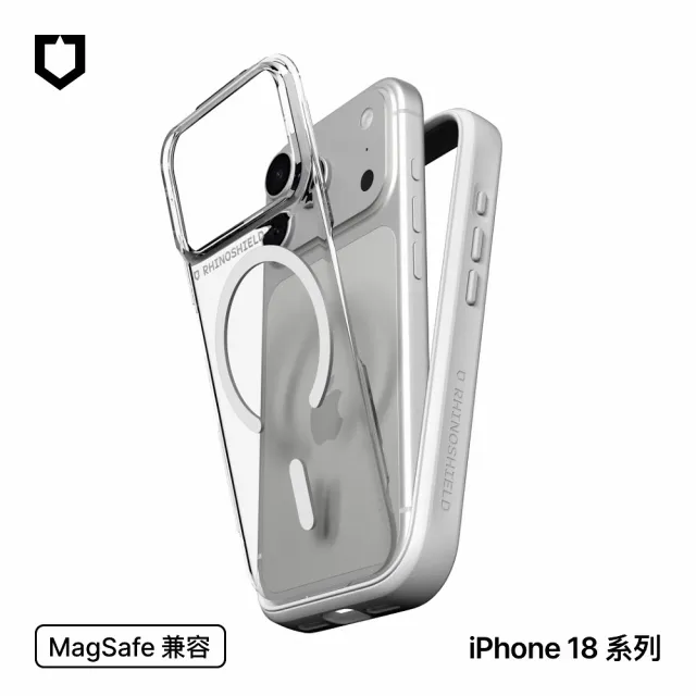 【RHINOSHIELD 犀牛盾】iPhone 18 Pro/18 Pro Max Mod NX MagSafe兼容 邊框背蓋兩用防摔磁吸手機殼