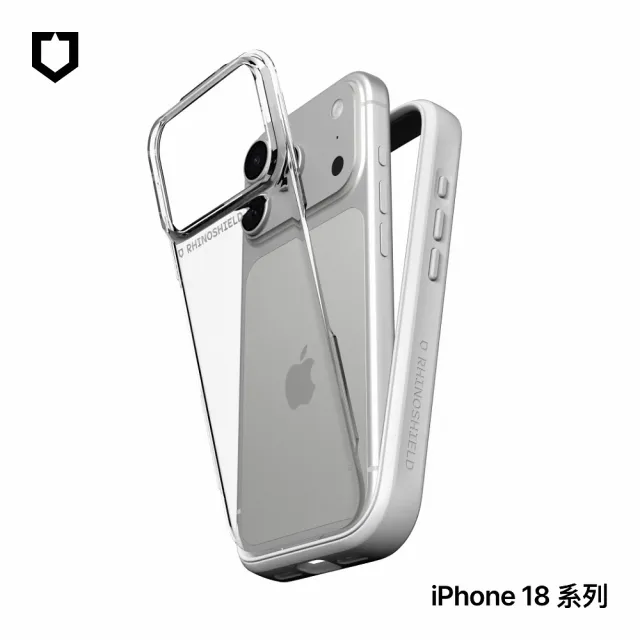 【RHINOSHIELD 犀牛盾】iPhone 18 Pro/18 Pro Max Mod NX 邊框背蓋兩用防摔手機殼