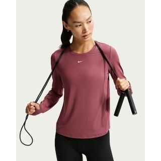 【NIKE 耐吉】長袖上衣 女 AS W NK ONE CLASSIC DF LS TOP 運動 休閒 Dri-FIT 快乾 舒適 紅 (FN2802654)
