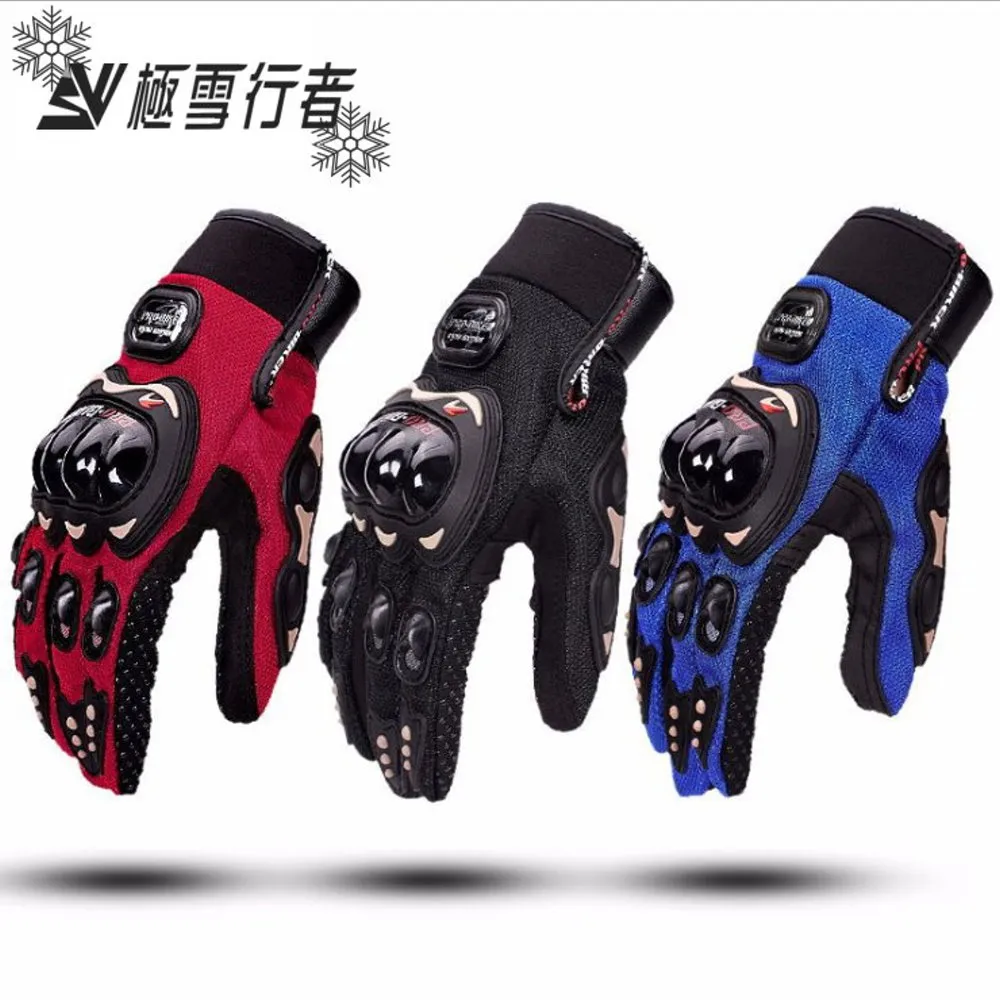 【極雪行者】SW-01C全指防摔防滑賽車手套(防摔/防滑/登山/騎行/透氣)
