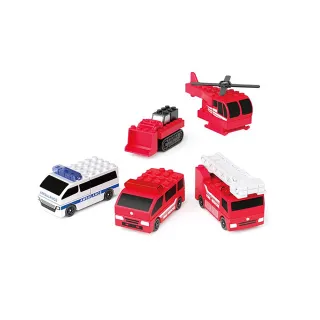 【TOMICA】多美積木 消防救援套組