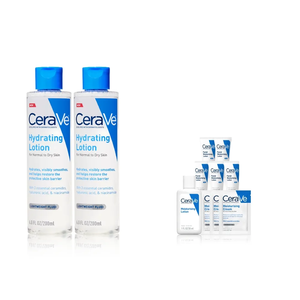 【CeraVe 適樂膚】超值兩入組★全效極潤修護精華水 200ml*2_E(安敏補水)