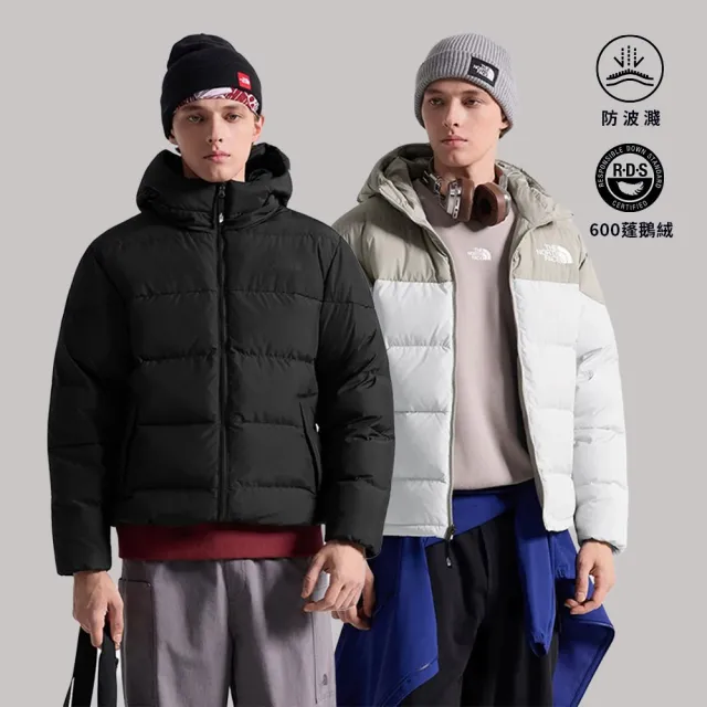 【The North Face】線上獨家款｜男款保暖連帽羽絨外套 (多款任選)