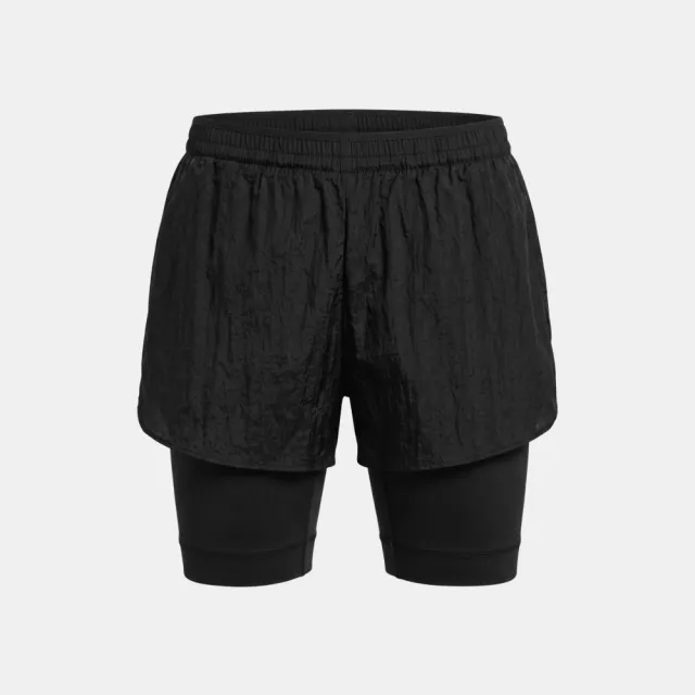 【UNDER ARMOUR】UA 女 HB Run 短褲_6016491-008