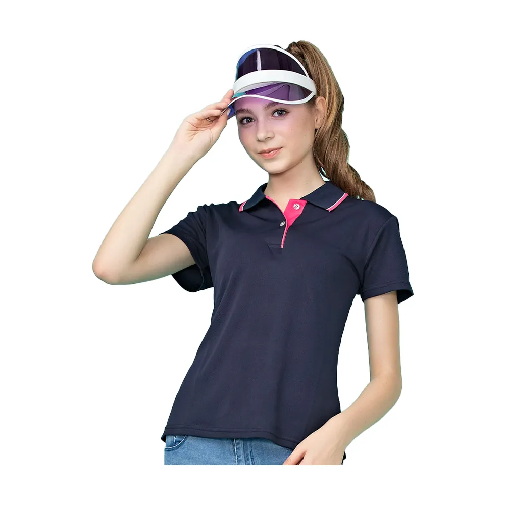 【PAUL SAILING】休閒運動吸濕排汗短袖POLO衫-女(兩色)