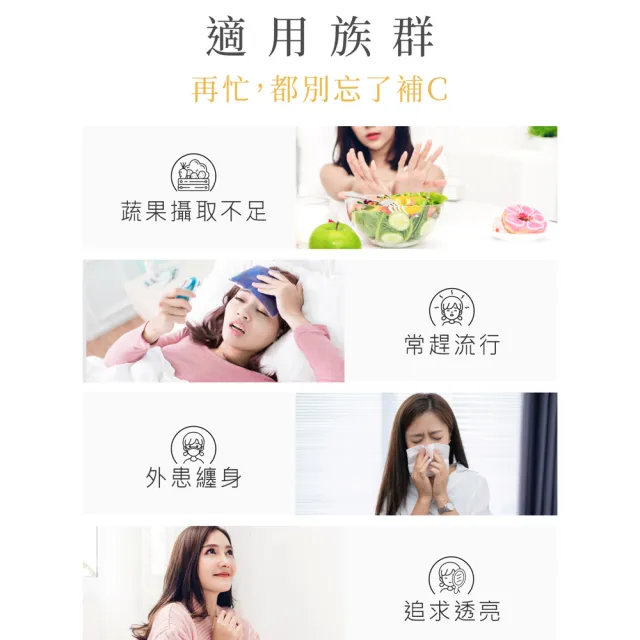 【BHK’s】光萃維他命C雙層錠 2瓶(60粒/瓶)