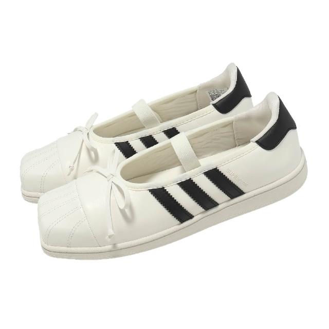 【adidas 愛迪達】休閒鞋 Superstar SQ Ballet 女鞋 白 Jennie 聯名 芭蕾舞鞋 LB3786