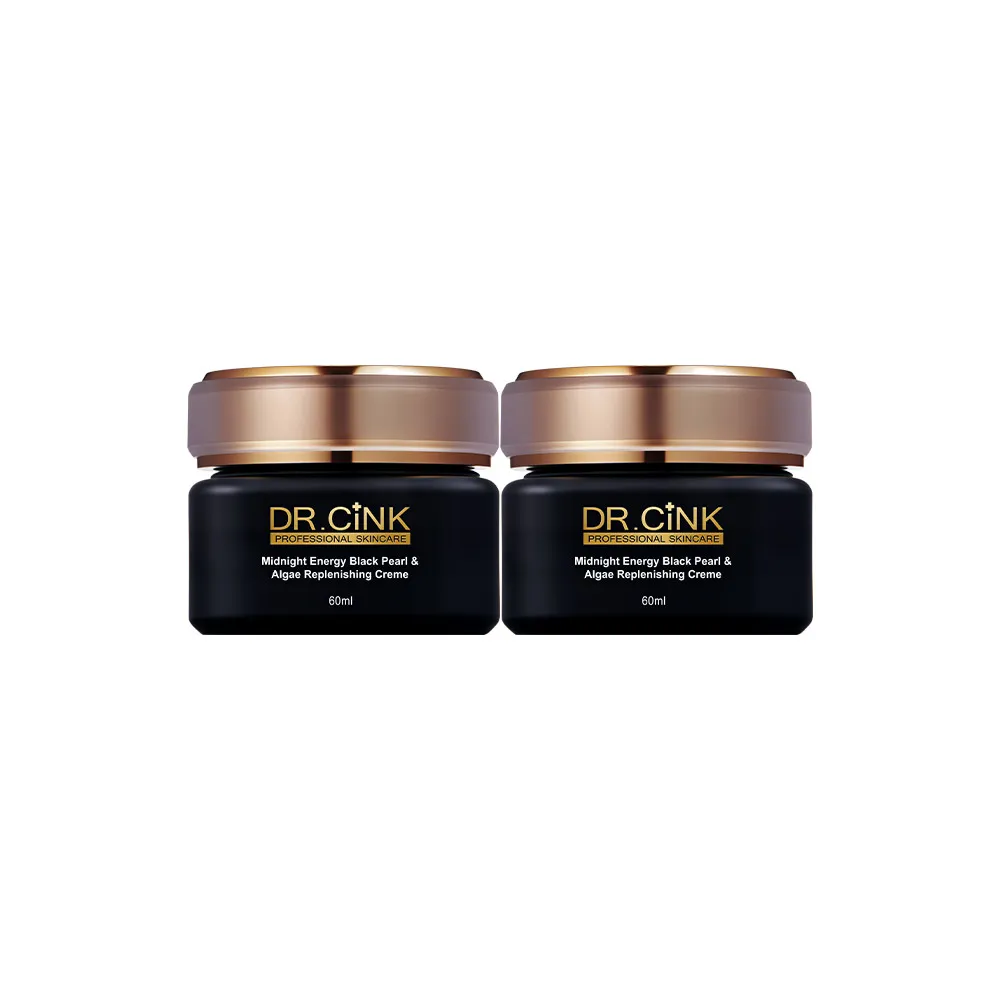 【DR.CINK 達特聖克】頂粹創生夜后黑藻賦活霜 60ml 二入組 (乳霜 保濕 柔嫩膚觸 醫美推薦)