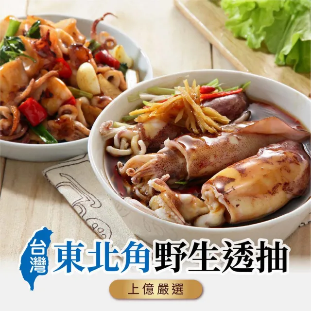 上億嚴選台灣東北角當季野生透抽