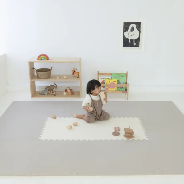 【PatoPato】兒童遊戲地墊-60cm-6片/無毒巧拼地墊/兒童地墊/遊戲地墊/厚度2cm(贈清潔液8mlX3包)