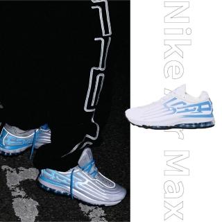 【NIKE 耐吉】Supreme x Nike Air Max 2001 白底藍漸層 聯名 藍色 反光 球鞋 男鞋 IM7412-100