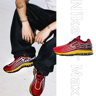 【NIKE 耐吉】Supreme x Nike Air Max 2001 紅銀漸層黃底 聯名 大學紅 復古球鞋 男鞋 IM7412-600