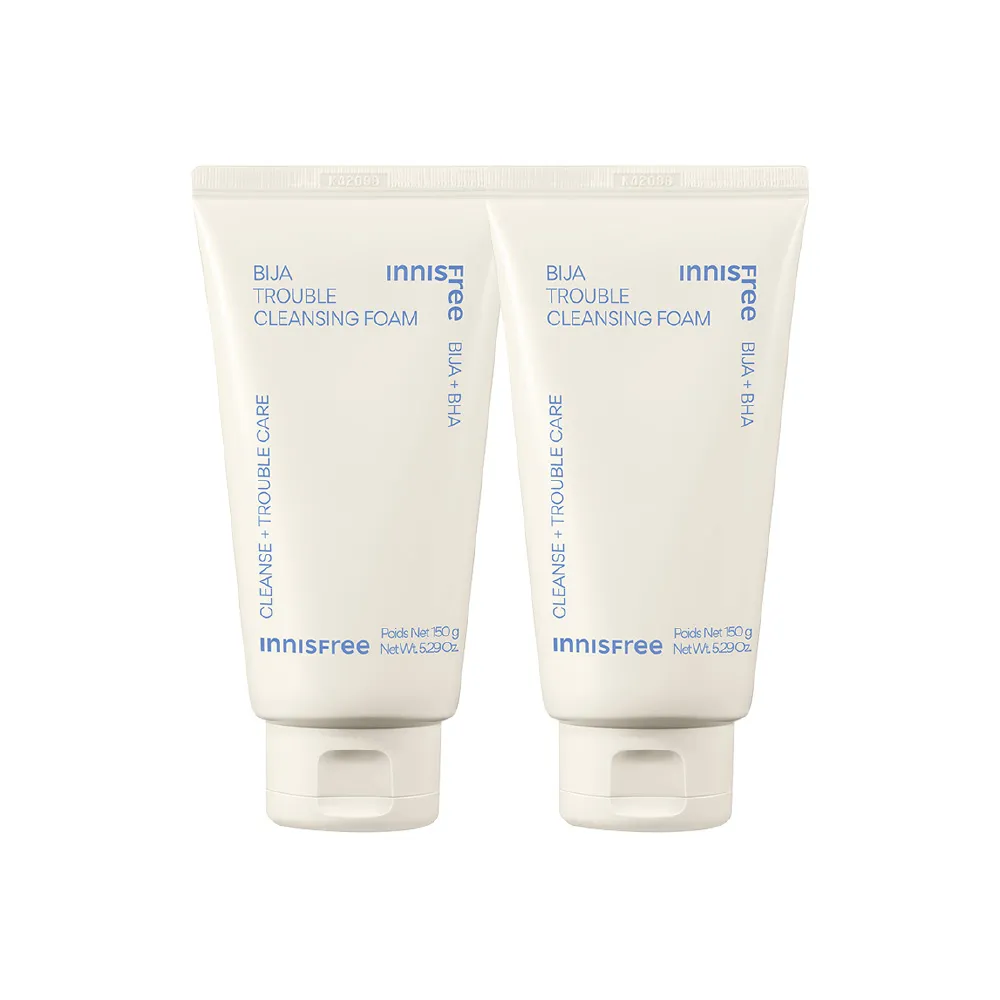 【innisfree】香榧鬥荳潔面乳 150ml(2入組/共300ml)