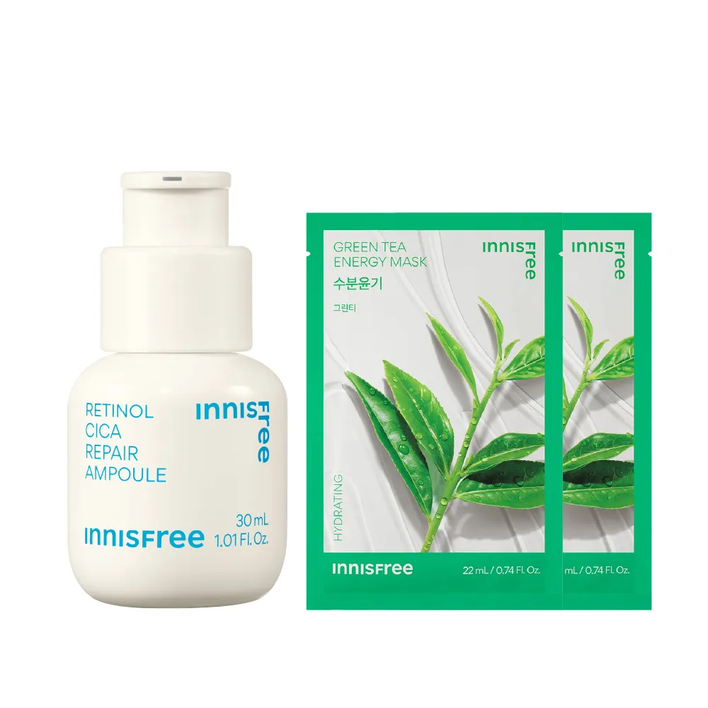 【innisfree】A醇淨膚超修護安瓶 30ml(淨化粉刺毛孔粗糙泛紅)