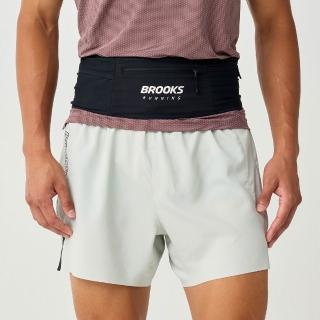 【BROOKS】Cascadia 運動收納腰帶 經典黑 (280545001)