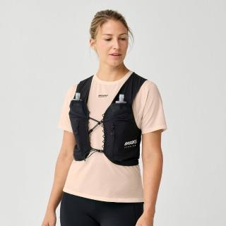 【BROOKS】Cascadia 運動補水背心 經典黑 (280547001)
