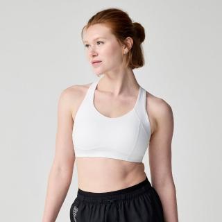 【BROOKS】女運動內衣 Chaser 運動內衣 純粹白 (300648100)