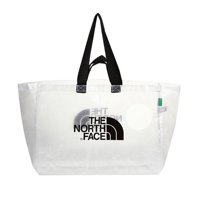 【The North Face】北臉 防水 編織環保袋 購物袋 肩背袋 買一送一(平輸品)