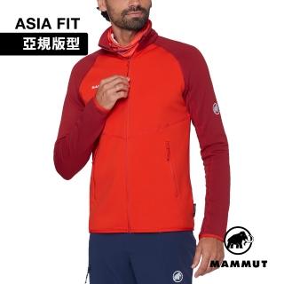 【Mammut 長毛象】Aconcagua ML Jacket AF 運動刷毛機能立領外套 紅/深經典紅 男款 #1014-04292