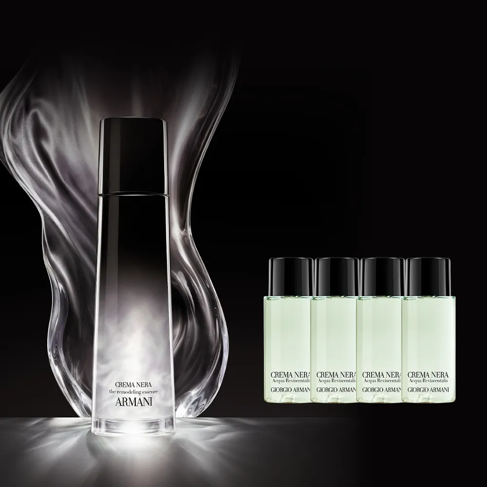 【ARMANI 亞曼尼】官方直營 黑曜岩新生奇蹟超微導晶露 150ml(化妝水/水精華)