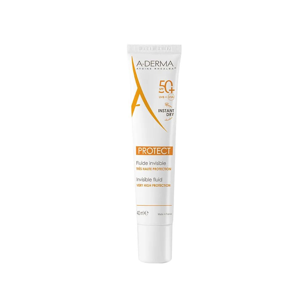 【A-DERMA 艾芙美】燕麥超輕感隔離乳SPF50+ 40ml(輕透妝前乳/防曬)