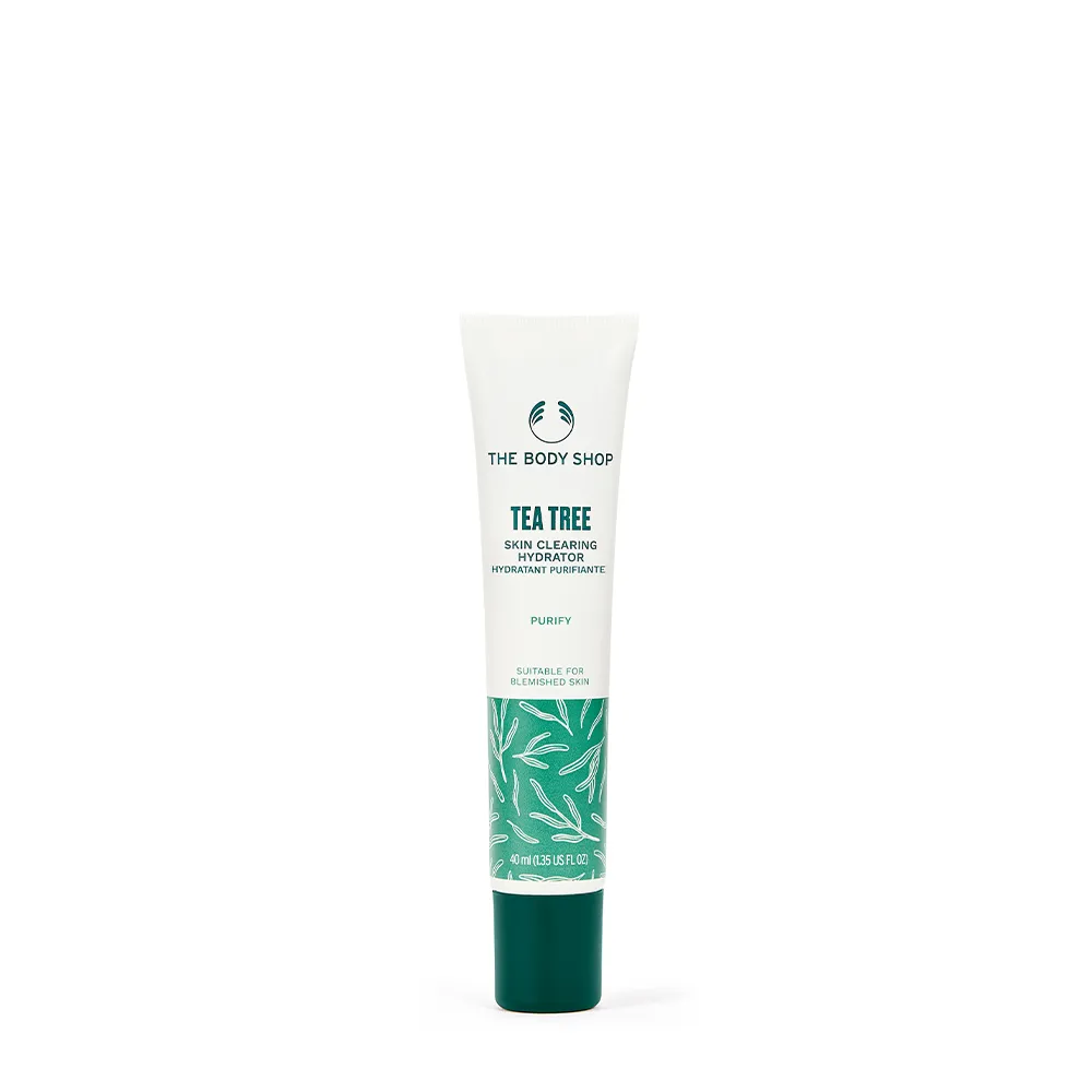 【THE BODY SHOP 美體小舖】茶樹淨舒保濕乳-40ML(淨化毛孔)
