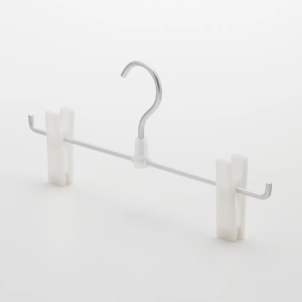 【MUJI 無印良品】鋁裙衣架.褲/裙用.1層 約寬35×深3×高16cm