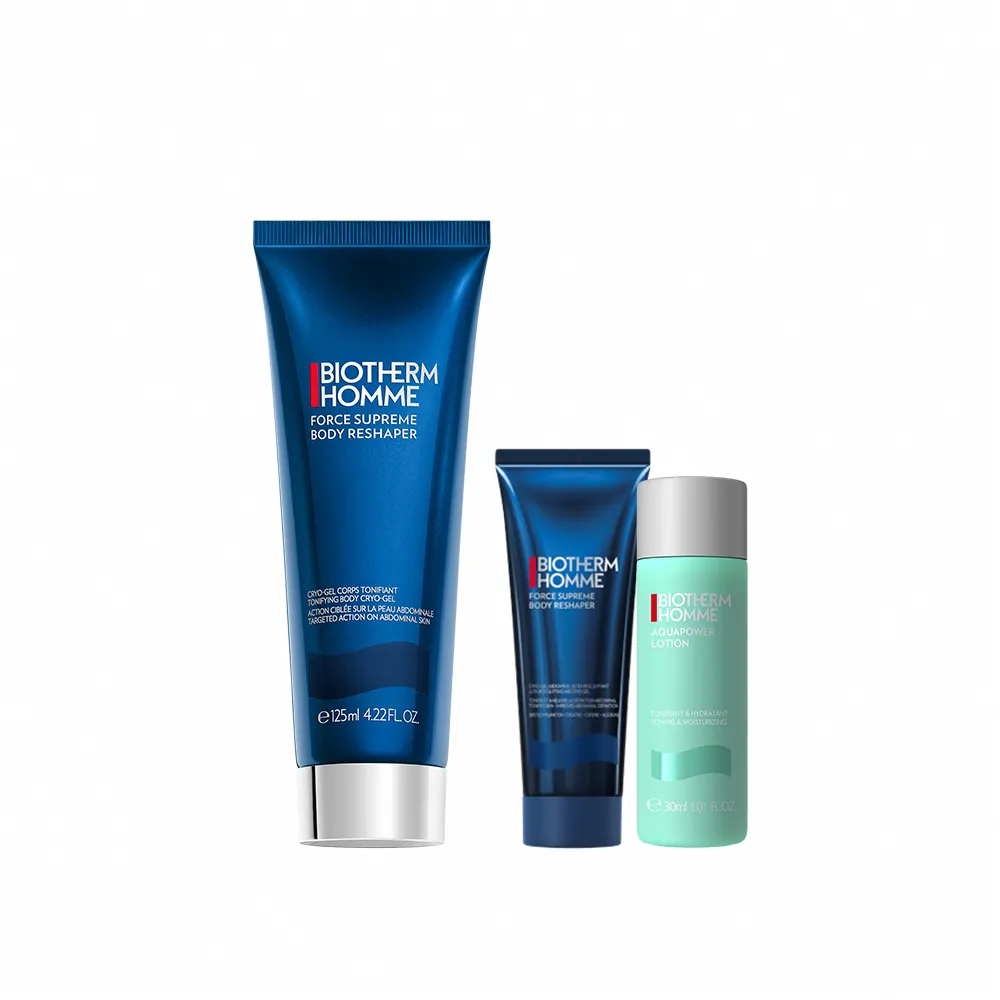 【Biotherm 碧兒泉】官方直營 男仕 極量緊實身體乳125ml(BIOTHERM男仕保養 腹肌霜/六塊肌身體乳)